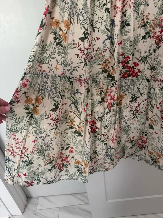 Tuckernuck Floral Midi Dress - size Large - Picture 6 of 6